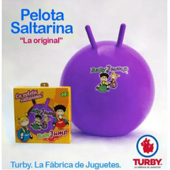 Pelota Saltarina Inflable Pelota Para Saltar Turby Toys en internet