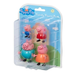 Peppa Pig Familia En Blister X 4 Figuras Articuladas 06760