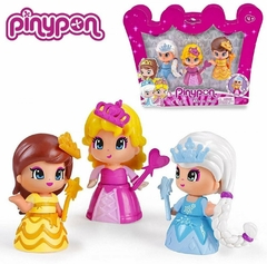 Pinypon Set 3 Figuras De Princesas Con Accesorios 700014094