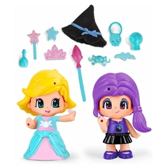 Pinypon Set De 2 Figuras Princesa Y Bruja Accesorios 14080 en internet