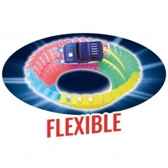 Imagen de Pista Flexible Luminosa 98 Piezas con Control Remoto - Explorer Fan 8210