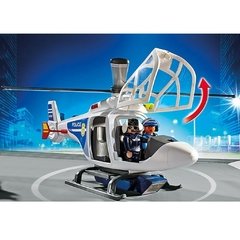 Playmobil Helicóptero Policía City Action Linterna Led 6921 en internet
