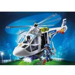 Imagen de Playmobil Helicóptero Policía City Action Linterna Led 6921