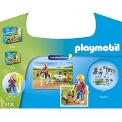 Playmobil Maletín Grande Cuidado de Caballos Country 9100 - comprar online