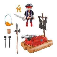 Playmobil Maletín Pirata Balsa y Cañón Línea Pirates 5655 - tienda online