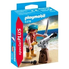 Playmobil Pirata con Cañón Línea Special Plus 5378