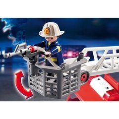 Playmobil Unidad Rescate City Action Luz Sonido Escalera 5682 - tienda online