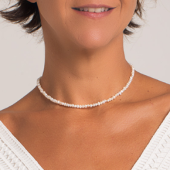 Choker Pérolas Barrocas