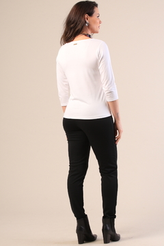 Imagem do Blusa Juanna 34461 visco strech 3/4 lisa