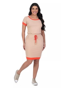 Vestido Hapuk 60996 Harper malha canelada justo - comprar online