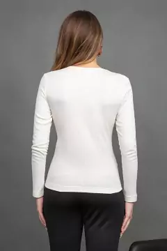 Blusa Mauricio 12982 algodao com renda m/L na internet