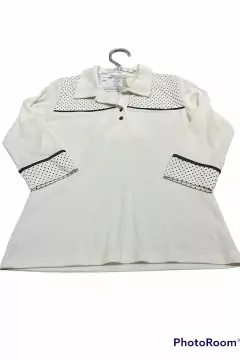 Blusa Mauricio 12979 gola polo algodao manga 3/4 na internet