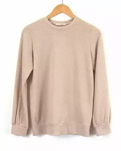 BLUSA Caroll 24071 MANGA LONGA FRANZIDA PICASSO LISO - comprar online