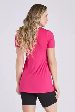 Blusa T-Shirt EP354 Feminina Tapa Bumbum Preta Em Poliamida Protecao Solar UV50 Epulari - loja online