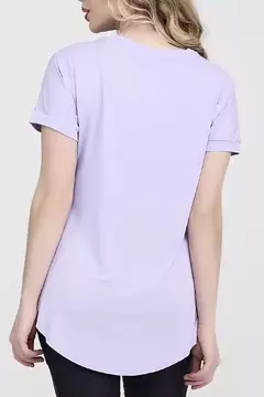 Camisetao Lavanda Tapa Bumbum Para Mulheres de Ate 1,60 de Altura Poliamida Epulari - loja online