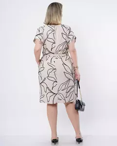 Vestido New Umbi 85025 estampado - Loja de Roupas A Praça 