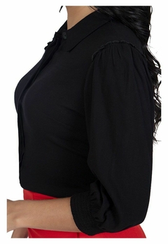 Blusa Hapuk 21507 Luana camisa viscolinho - comprar online