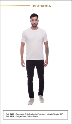 Camiseta Dockston 6468 gola careca