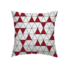 Capa Mini Triangulos Vermelho
