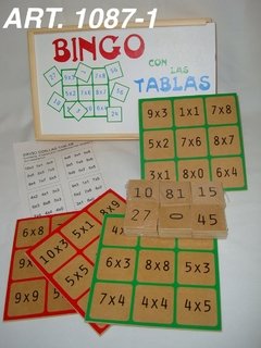 Bingo Matemático - tienda online