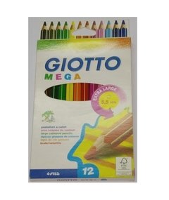 Lápiz color Giotto "Mega" x 12 largos - comprar online