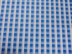 Cartulina Bifaz 50 x 70 cm Azul Claro: Cuadrillé