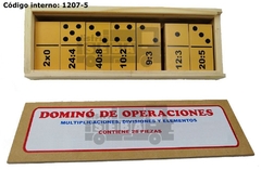 Domino de operaciones en caja en internet