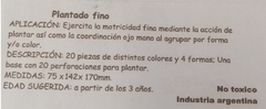Plantado Fino Clasificación - DISTRISEBA