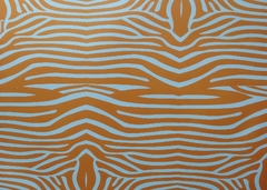 Cartulina Bifaz 50 x 70 cm Animal Print: Naranja