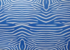 Cartulina Bifaz 50 x 70 cm Animal Print: Azul