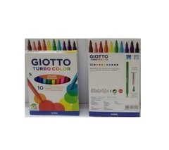 Marcador Largo color turbo Giotto caja x 10 unidades - comprar online