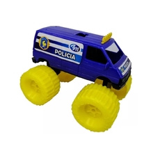 Vehículos Set x 3 : Policía, Bombero y Ambulancia 17 x 12 x 13 cm - comprar online
