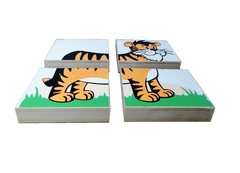 Rompecabezas Encaje plano grueso "Tigre" Art. N° 502-F - comprar online