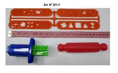 Moldes cortantes para masa jeringa extrusora y accesorios