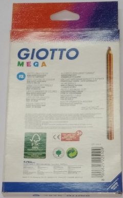 Lápiz color Giotto "Mega" x 12 largos en internet