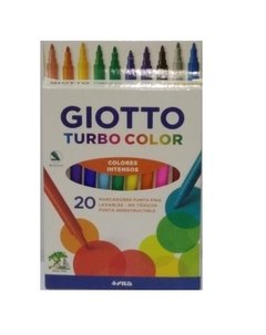 Marcador largo color Giotto caja x 20 unidades - comprar online