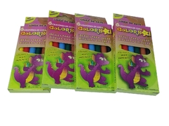 Crayones "Colorsol" de Alba cortos Finos x 6 u. - comprar online