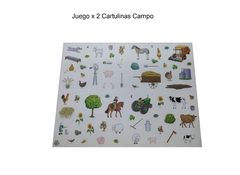 Cartulina Entretenida Bifaz MURESCO Campo: Juego x 2 unidades - comprar online