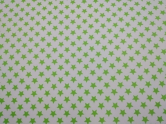 Cartulina Bifaz 50 x 70 cm Verde Claro: Estrellas - comprar online