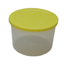 Potes Plastico Tapas De Colores X 5 U. - 1 KILO - AMARILLO