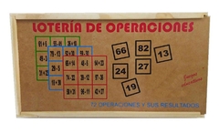 Lotería De Operaciones Matemáticas