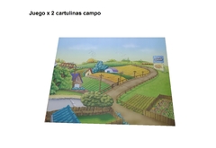 Cartulina Entretenida Bifaz MURESCO Campo: Juego x 2 unidades - DISTRISEBA