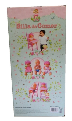 Imagen de Silla de Comer con Bebé en Caja de Lujo Art. N° 1278-5