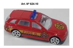 Art. N° 624-10: Set Vehículos bomberos x 5 unidades - comprar online