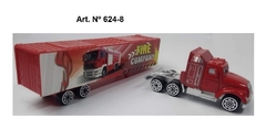 Camión con trailer de bomberos - comprar online