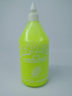 Adhesivo vinílico fluo Amarillo Sta 250 gs