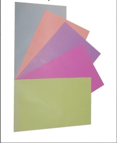 Resmita - Papel Cortado para Técnicas - papel afiche pastel x 30 hojas