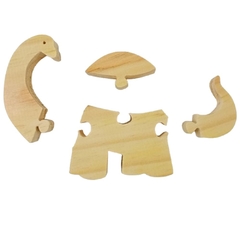 Art. N° 1700-D: Set de 3 Dinosaurios encastrables - tienda online