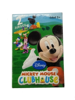 Pack x 10 juegos de Cartas Naipes infantiles Mickey x 40 un. memo