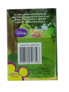 Pack x 10 Juegos de Cartas Naipes infantiles Pooh Memo x 40 un. - comprar online